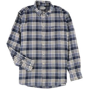 Barbour Mens Fallbay Tailored Fit Button Up Shirt, NWT